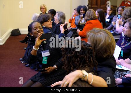 Büro der Verwaltungsrätin - Frauen- und Umweltgipfel, Umweltschutzagentur Stockfoto