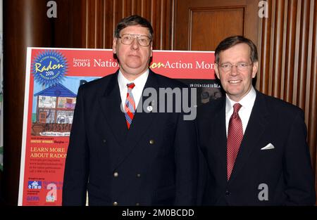 Mike Leavitt (Verschiedene Bilder), Umweltschutzbehörde Stockfoto