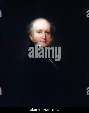 Porträt von Martin van Buren (1782-1862) von Henry Inman, Ol auf Leinwand, c. 137/8 Stockfoto