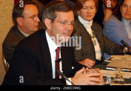 Mike Leavitt (Verschiedene Bilder), Umweltschutzbehörde Stockfoto