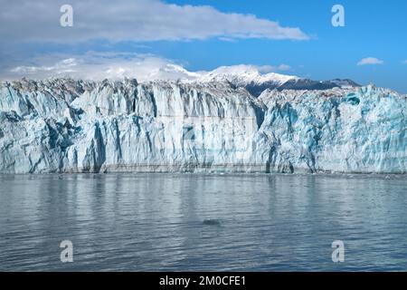 Endstation des Hubbard-Gletschers in der Desenchantment Bay, Alaska Stockfoto