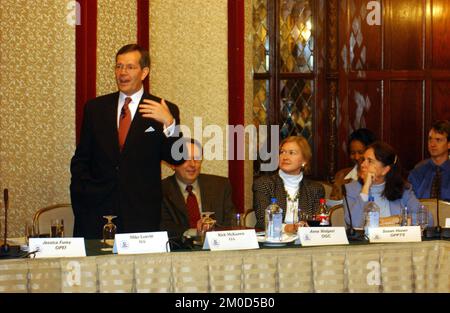 Mike Leavitt (Verschiedene Bilder), Umweltschutzbehörde Stockfoto