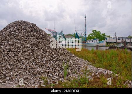 Büro der Verwaltungsrätin (Lisa P. Jackson) - Cocodrie, Louisiana und Oil Disaster Meeting in Dulac, Louisiana (BP-Ölpest) - USEPA-Foto von Eric Vance, Environmental Protection Agency Stockfoto
