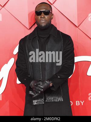 London, Großbritannien. 05.. Dezember 2022. Der britische Sänger Stormzy nimmt am Montag, den 5. Dezember 2022, an den Fashion Awards in der Royal Albert Hall in London Teil. Foto: Rune Hellestad/ Kredit: UPI/Alamy Live News Stockfoto