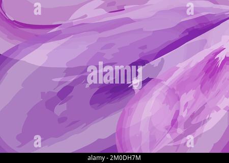 Violetter, wasserfarbener Hintergrund, Papierstruktur, abstrakter Hintergrund, Naturstein, Wasserfarbe wie eine Wolke. Stock Vektor