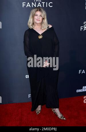 Die Cheers-Schauspielerin Kirstie Alley ist nach einem kurzen Kampf gegen den Krebs gestorben. Sie war 71. Jahre alt. Kirstie Alley auf der Premiere „The Fanatic“ Los Angeles, die am 22. August 2019 im Egyptian Theatre in Hollywood, Kalifornien, stattfindet. © David Acosta / AFF-USA.COM Stockfoto