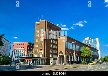 Essener Architektur in Nordrhein-Westfalen Stockfoto