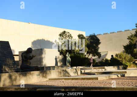 Der Billy Rose Kunstgarten im Israel Museum in Givat RAM, Jerusalem, Israel. Stockfoto