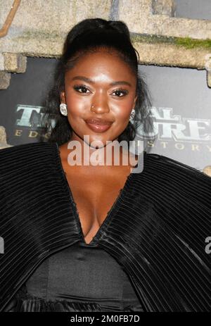 Hollywood, Kalifornien, USA. 05.. Dezember 2022. Zuri Reed besucht die Premiere der Disney Original Series „National Treasure: Edge of History“ am 05. Dezember 2022 im El Capitan Theatre in Los Angeles, Kalifornien. Kredit: Jeffrey Mayer/Jtm Photos/Media Punch/Alamy Live News Stockfoto