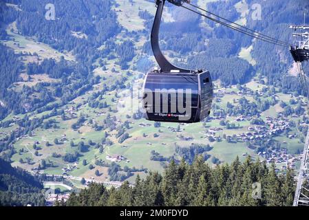 Eiger-Express. Stockfoto