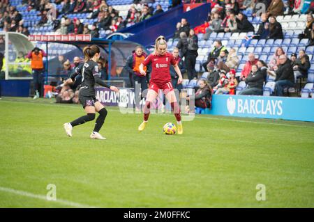 WSL Liverpool gegen West Ham im Prenton Park Birkenhead, Liverpool (Terry Scott/SPP) Guthaben: SPP Sport Press Photo. Alamy Live News Stockfoto