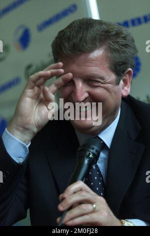 Roy Hodgson, neuer Fußballtrainer beim FC Kopenhagen. (Ole Steen/Polfoto) Stockfoto