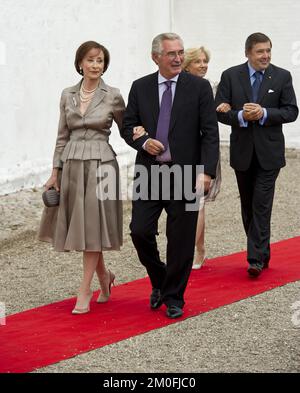 Prinzessin Maries Familie. (Claus Bonnerup/POLFOTO) Stockfoto