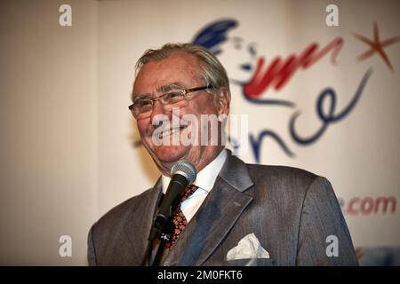 Prince Consort Henrik eröffnet am Donnerstag, den 1.. November, die französische Reise- und Lifestyle-Ausstellung „A French Affair“ im Docken in Nordhavn, Kopenhagen. Der Markt wurde von französischen Unternehmen und Lebensmittelkünstlern geschaffen und dauert 4 Tage. FOTOGRAF BO NYMANN / POLFOTO Stockfoto