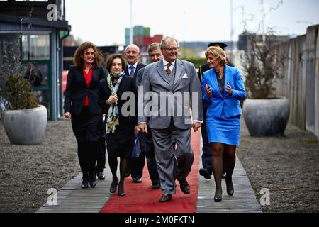 Prince Consort Henrik eröffnet am Donnerstag, den 1.. November, die französische Reise- und Lifestyle-Ausstellung „A French Affair“ im Docken in Nordhavn, Kopenhagen. Der Markt wurde von französischen Unternehmen und Lebensmittelkünstlern geschaffen und dauert 4 Tage. FOTOGRAF BO NYMANN / POLFOTO Stockfoto