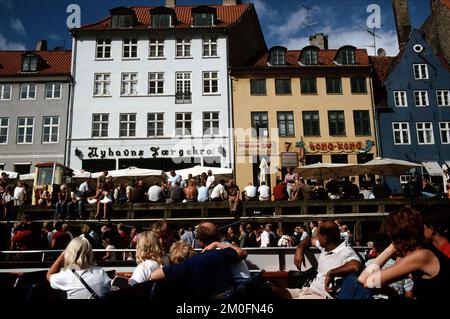 PA FOTOS/POLFOTO - nur zur VERWENDUNG in Großbritannien: Nyhavn in Kopenhagen. Stockfoto