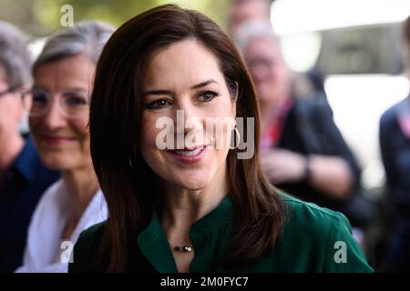 Am 26. 2019. März reiste die Kronprinzessin Mary und Entwicklungsministerin Ulla Tørnes zu einem zweitägigen Besuch nach Äthiopien, um die Gleichstellung und die Gleichstellung der Geschlechter im Land zu fördern. Den ersten Tag, den sie in der Hauptstadt Addis Abeba verbrachten, wo sie das Dr. Senait Fisseha Center for Fertility and Reproductive Medicine mit dem äthiopischen Präsidenten Sahle-Work Zewde besuchten und an einer Veranstaltung zur Frauenausstellung für Unternehmerinnen teilnahmen, Das äthiopische Föderationshaus und ein Abendessen auf Einladung des dänischen Botschafters Karin Poulsen. Stockfoto