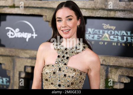 Hollywood, Usa. 05.. Dezember 2022. HOLLYWOOD, LOS ANGELES, KALIFORNIEN, USA - DEZEMBER 05: Lyndon Smith trifft am 5. Dezember 1 im El Capitan Theatre in Hollywood, Los Angeles, Kalifornien, USA auf die Disney Original Series „National Treasure: Edge of History“ der Saison 2022 ein. (Foto: Xavier Collin/Image Press Agency) Kredit: Image Press Agency/Alamy Live News Stockfoto