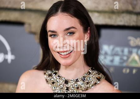 Hollywood, Usa. 05.. Dezember 2022. HOLLYWOOD, LOS ANGELES, KALIFORNIEN, USA - DEZEMBER 05: Lyndon Smith trifft am 5. Dezember 1 im El Capitan Theatre in Hollywood, Los Angeles, Kalifornien, USA auf die Disney Original Series „National Treasure: Edge of History“ der Saison 2022 ein. (Foto: Xavier Collin/Image Press Agency) Kredit: Image Press Agency/Alamy Live News Stockfoto