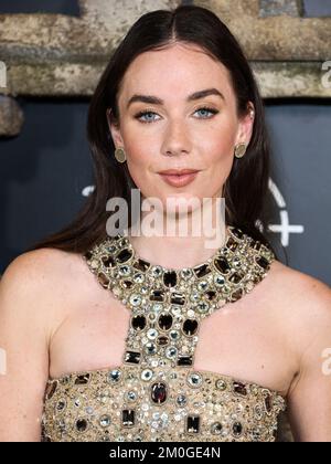 Hollywood, Usa. 05.. Dezember 2022. HOLLYWOOD, LOS ANGELES, KALIFORNIEN, USA - DEZEMBER 05: Lyndon Smith trifft am 5. Dezember 1 im El Capitan Theatre in Hollywood, Los Angeles, Kalifornien, USA auf die Disney Original Series „National Treasure: Edge of History“ der Saison 2022 ein. (Foto: Xavier Collin/Image Press Agency) Kredit: Image Press Agency/Alamy Live News Stockfoto