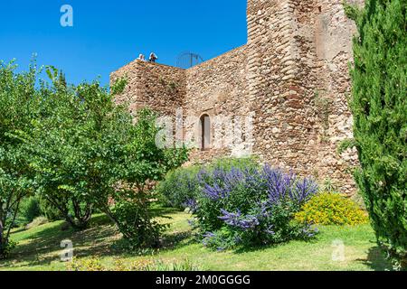 alcazaba, malaga, spanien Stockfoto