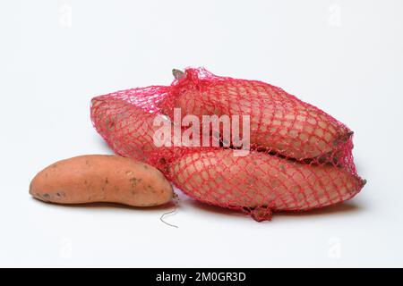 Süßkartoffeln (Ipomoea batatas) in Süßkartoffeln Stockfoto