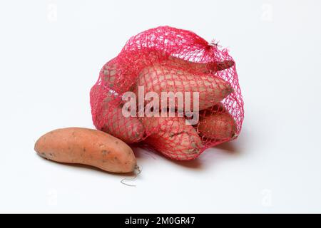 Süßkartoffeln (Ipomoea batatas) in Süßkartoffeln Stockfoto