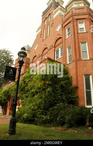 Lynchburg, VA, USA. Gebäude auf dem Campus des Randolph College. Stockfoto