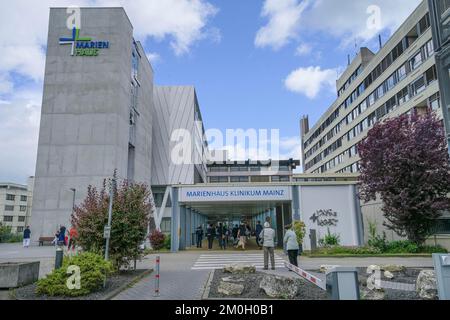Marienhaus Klinikum Mainz, an der Goldgrube, Mainz, Rheinland-Pfalz, Deutschland, Europa Stockfoto