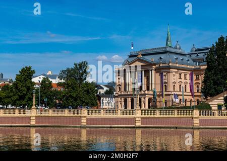 Neoklassisches Staatliches Museum, Schwerin, Mecklenburg-Vorpommern, Deutschland, Europa Stockfoto