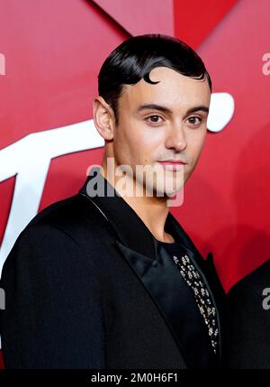 Tom Daley nimmt an den Fashion Awards 2022 in der Royal Albert Hall, Kensington Gore, London Teil. Foto: Montag, 5. Dezember 2022. Stockfoto