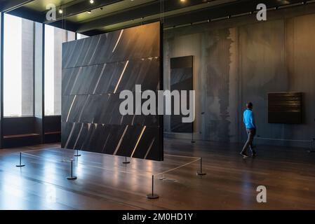 Frankreich, Aveyron, Rodez, Pierre Soulages (1919-2022) Museum Stockfoto