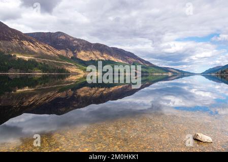 Großbritannien, Schottland, Highlands, Lochaber, Loch Lochy Stockfoto