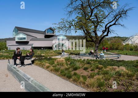 Deutschland, Bade-Würtemberg, weil am Rhein bei Basel, Vitra Campus, Vitra Haus, von den Architekten Herzog und de Meuron (2010) Stockfoto