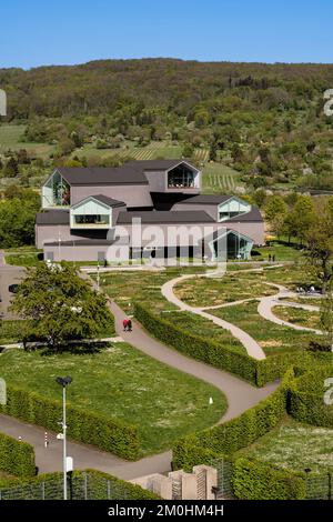 Deutschland, Bade-Würtemberg, weil am Rhein bei Basel, Vitra Campus, Vitra Haus, von den Architekten Herzog und de Meuron (2010) Stockfoto