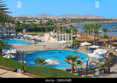 Egypte, Sina?, Sharm-el-sheikh, Naama Bay Stockfoto