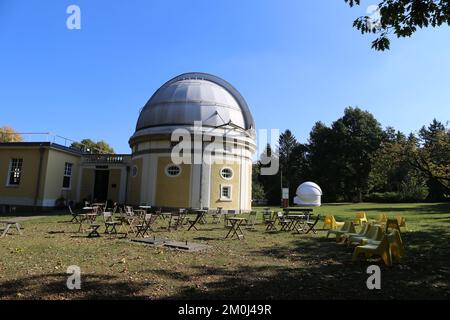 Hamburg, Bergedorf, Deutschland, 27. September 2018. Hamburger Observatorium in Bergedorf Stockfoto