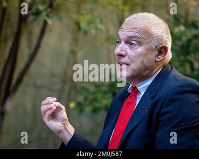 Nuccio Ordine (Diamante, Calabria, Cosenza, Italia, 1958) ist ein italienischer Autor und Philosoph, Professor für Literatur an der Universität Kalabrien. Stockfoto