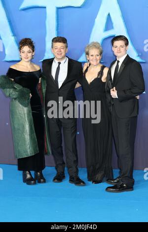 Andy Serkis, Avatar: The Way of Water - World Premiere, Leicester Square, London, Vereinigtes Königreich, 06. Dezember 2022, Foto: Richard Goldschmidt Stockfoto