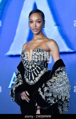 Jourdan Dunn nimmt am 06. Dezember 2022 an der Avatar: The Way of Water World Premiere in London, England, Teil. Foto: Aurore Marechal/ABACAPRESS.COM Stockfoto