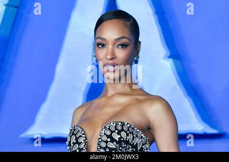 Jourdan Dunn nimmt am 06. Dezember 2022 an der Avatar: The Way of Water World Premiere in London, England, Teil. Foto: Aurore Marechal/ABACAPRESS.COM Stockfoto
