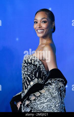 Jourdan Dunn nimmt am 06. Dezember 2022 an der Avatar: The Way of Water World Premiere in London, England, Teil. Foto: Aurore Marechal/ABACAPRESS.COM Stockfoto