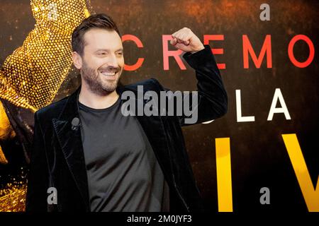 Italien 6. Dezember 2022 Cesare Cremonini im Kino Odeon für Imola Live 2022 in Mailand © Andrea Ripamonti / Alamy Stockfoto