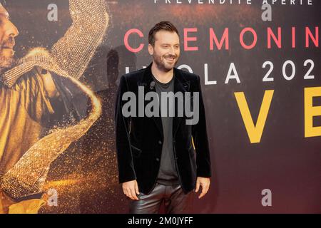 Italien 6. Dezember 2022 Cesare Cremonini im Kino Odeon für Imola Live 2022 in Mailand © Andrea Ripamonti / Alamy Stockfoto