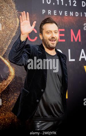 Italien 6. Dezember 2022 Cesare Cremonini im Kino Odeon für Imola Live 2022 in Mailand © Andrea Ripamonti / Alamy Stockfoto