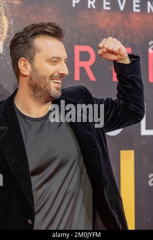 Italien 6. Dezember 2022 Cesare Cremonini im Kino Odeon für Imola Live 2022 in Mailand © Andrea Ripamonti / Alamy Stockfoto