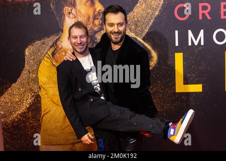 Mailand, Italien. 06.. Dezember 2022. Cesare Cremonini nimmt an der „Imola 2022 Live“-Präsentation im Space Odeon Teil. (Foto: Mairo Cinquetti/SOPA Images/Sipa USA) Guthaben: SIPA USA/Alamy Live News Stockfoto