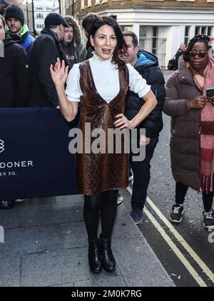 London, Großbritannien. 06.. Dezember 2022. Lucrezia Millarini nahm am TRIC-Weihnachtsessen 2022 im Londoner Hotel in London Teil (Foto: Brett Cove/SOPA Images/Sipa USA) Guthaben: SIPA USA/Alamy Live News Stockfoto