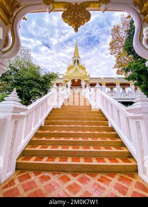 Wat Laem Sak Tempel in der Provinz Krabi, Thailand Stockfoto