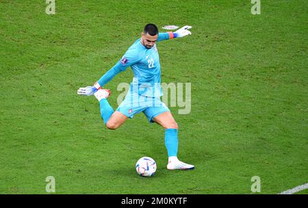 Fußball-Weltmeisterschaft 2022, Katar, Lusail-Stadion; Portugal gegen die Schweiz Stockfoto